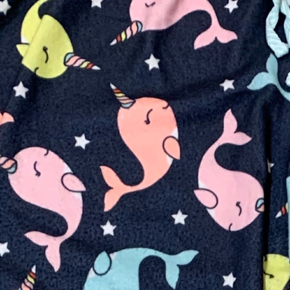 Briefly stated unicorn whales xL (16-18) Lounge pants - Picture 3 of 9